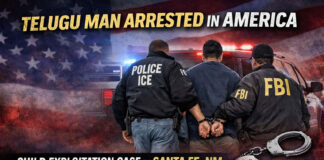 Telugu man arrested in Sant