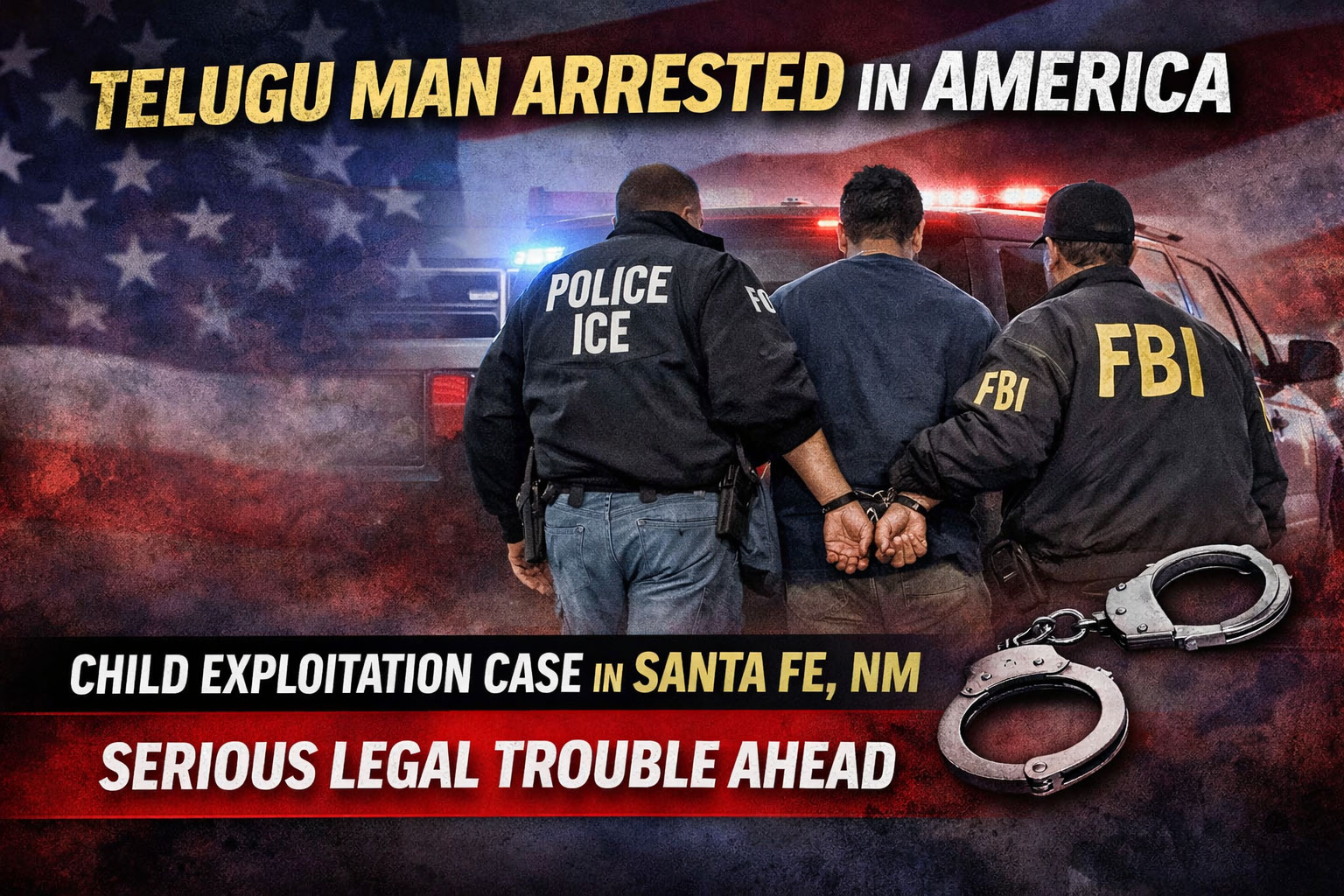 Telugu man arrested in Sant